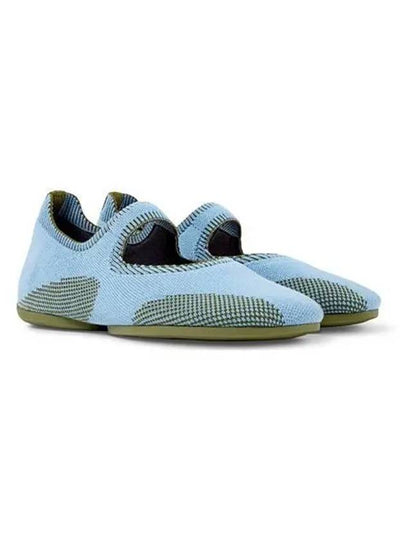 Right Textile Mary Jane Flat Blue - CAMPER - BALAAN 2