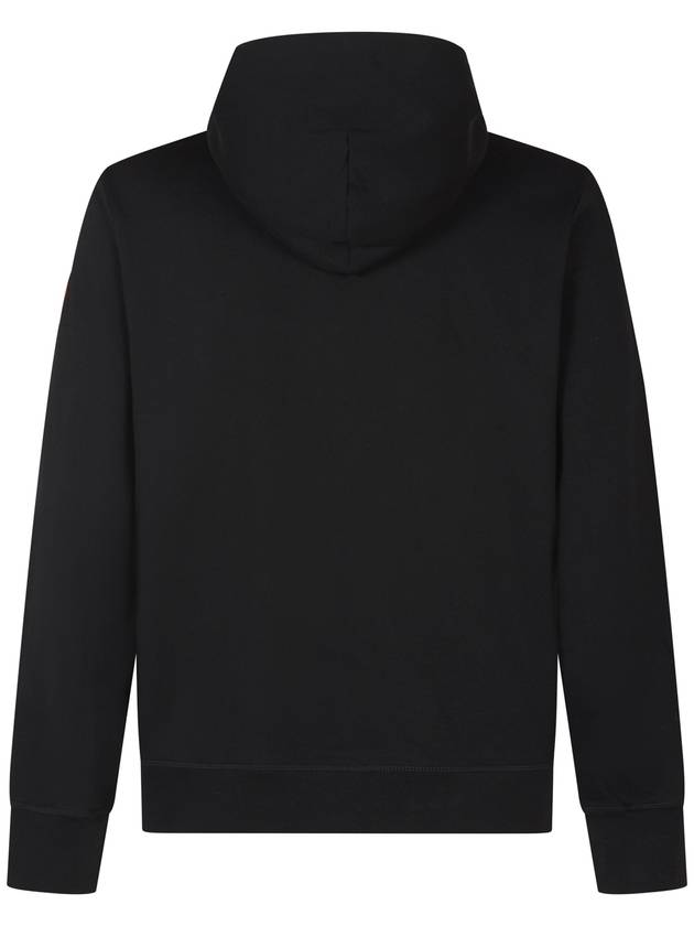 Huron Drawstring Hoodie Black - CANADA GOOSE - BALAAN 3