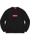 Box Logo Crew Neck Sweatshirt Black - SUPREME - BALAAN.