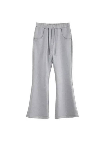 Bootcut S Pants Melange Gray - HERETIC - BALAAN 1