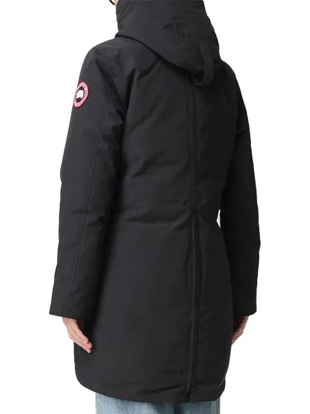 Rossclair Hooded Padding Black - CANADA GOOSE - BALAAN 3