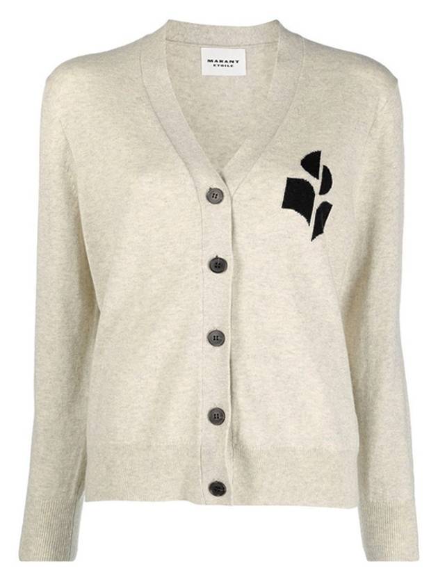 KARIN Wool Cardigan CA0008FA A1X05E 02LY - ISABEL MARANT - BALAAN 2