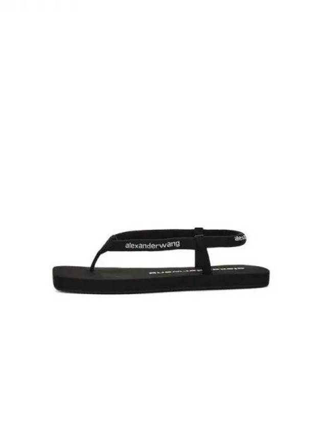 logo print sandals black - ALEXANDER WANG - BALAAN 2