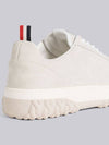 Calf Suede Cable Knit Sole Field Shoes White - THOM BROWNE - BALAAN 5