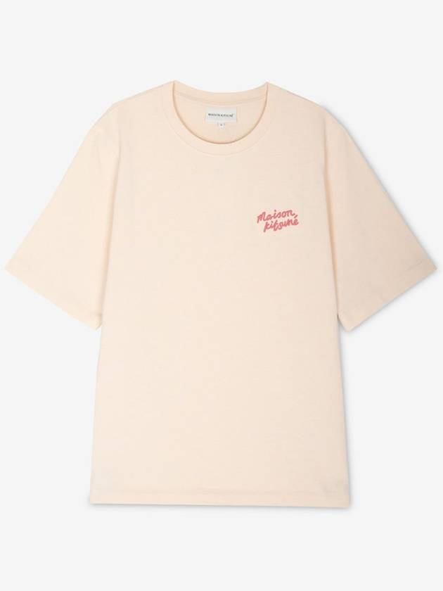 Women s Logo Fresh Cotton Short Sleeve T Shirt MW00126KJ0119 FC - MAISON KITSUNE - BALAAN 2