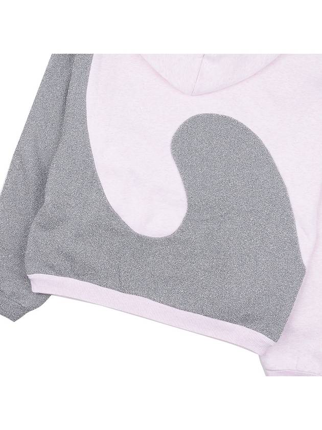 Cotton Jersey Hoodie Pink Heather - DIOR - BALAAN 11