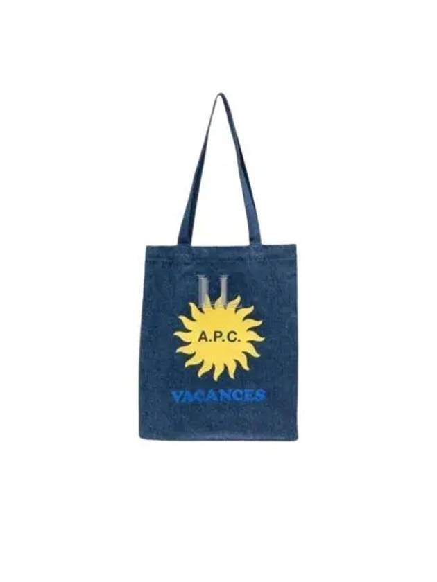 Lou Tote Bag Vacances Indigo - A.P.C. - BALAAN 2