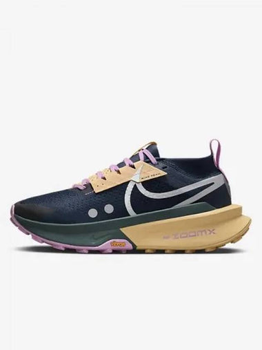 Zegama 2 Women s Trail Running Shoes Armory Navy Celestial Gold Vintage Green Metallic Silver FD5191 401 731167 - NIKE - BALAAN 1