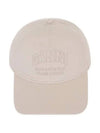 Embroidered Logo Ball Cap Ivory - GANNI - BALAAN 2