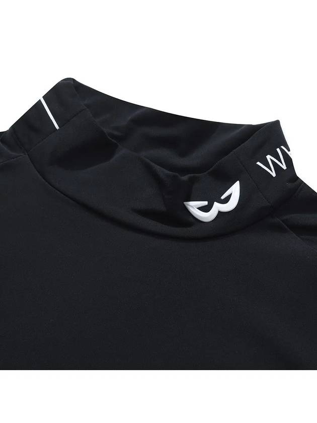 Golf Wear Basic Jersey Turtleneck WB21FAWT01BK Black - WHITEBALL - BALAAN 7