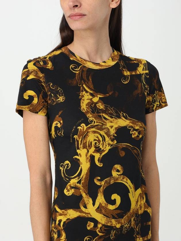 T-shirt Versace Jeans Couture stampata - VERSACE - BALAAN 4