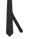 Jacquard pattern silk tie - ETRO - BALAAN 2