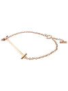 Pink gold T smile small bracelet S 33465 - TIFFANY & CO. - BALAAN 2