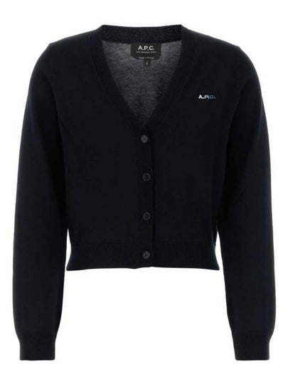 Josephine Crop Cardigan Navy - A.P.C. - BALAAN 2