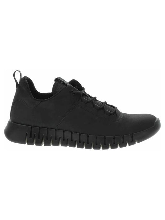 Gruuv M Low Top Sneakers Black - ECCO - BALAAN 1