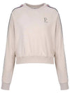 Tab shoulder decoration sweatshirt MW3AE120 - P_LABEL - BALAAN 6