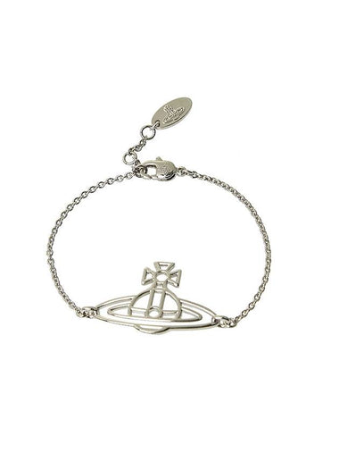 Thin Line Flat ORB Bracelet Silver - VIVIENNE WESTWOOD - BALAAN 1