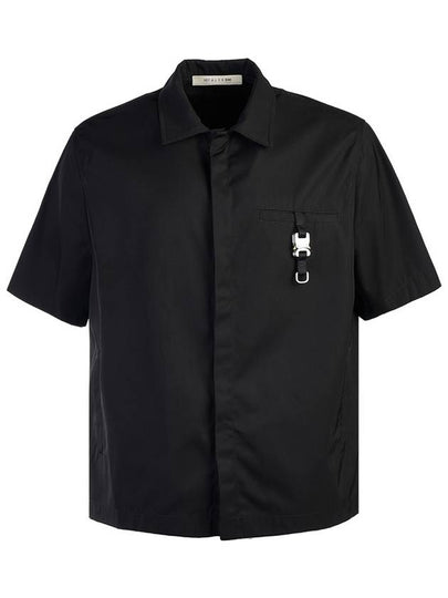 Button-Up Short Sleeve Shirt Black - 1017 ALYX 9SM - BALAAN 2