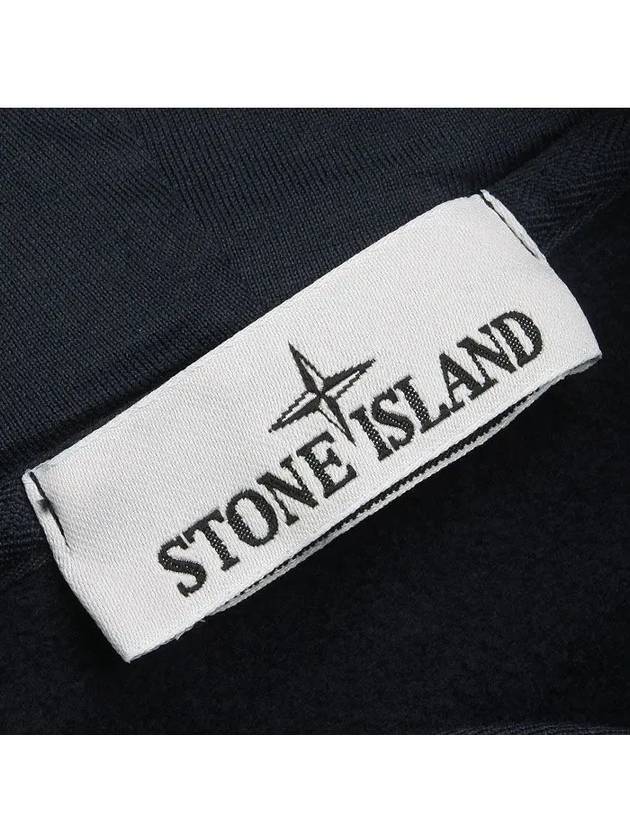 Compass Logo Patch Hoodie Navy - STONE ISLAND - BALAAN 6