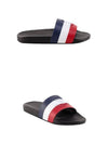 Jeanne Tri Color Slippers Black - MONCLER - BALAAN 5