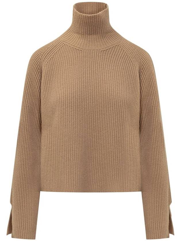 Jucca High Neck Sweater Slits Sleeve Clothing - JUCCA - BALAAN 1