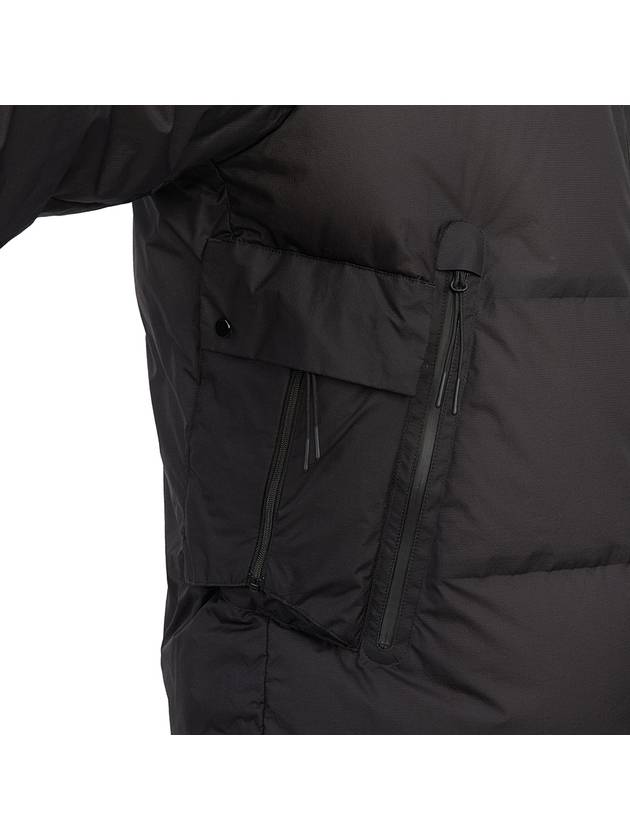 The Metropolis Series Pertex Hooded Down Padding Black - CP COMPANY - BALAAN 10