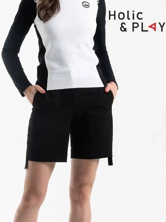 Wide Fit Golf Shorts-HB3WPT003BG - HOLIC&PLAY - BALAAN 3