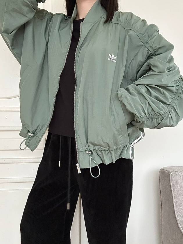 Originals Light Weight Bomber Jacket Green - ADIDAS - BALAAN 5