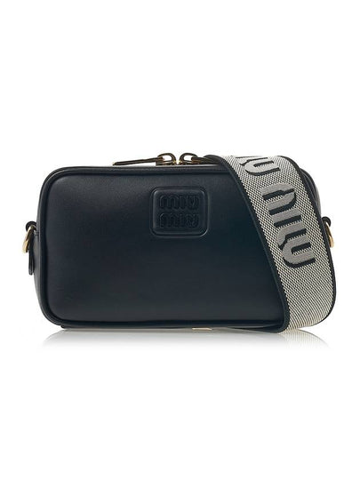 embossed logo camera bag 5BH225 2F8K F0002 OOO - MIU MIU - BALAAN 2