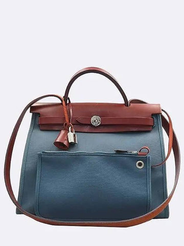 FABRIC 2 WAY BAG - HERMES - BALAAN 1