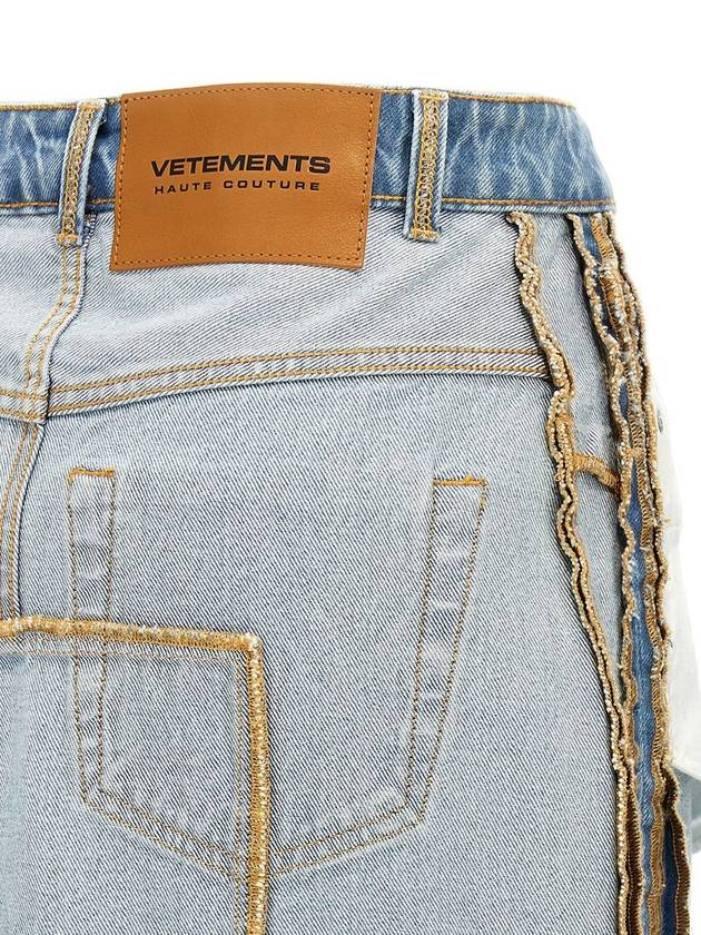 Vetements 'Inside-Out' Skirt - VETEMENTS - BALAAN 4