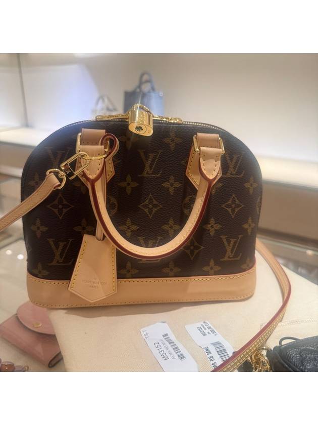 Alma BB Monogram Tote Bag Brown - LOUIS VUITTON - BALAAN 3