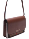 Hampshire House Check Crossbody Bag Tan Brown - BURBERRY - BALAAN 4