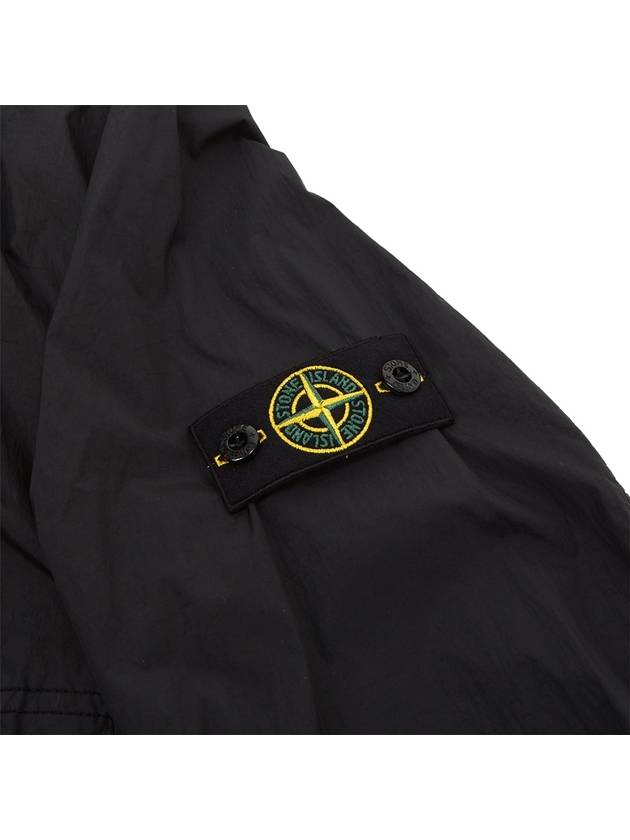 Kids Compass Badge Zip Up Jacket Black - STONE ISLAND - BALAAN 6