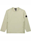 Wappen Shadow Project Mesh Long Sleeve T-Shirt Khaki Beige - STONE ISLAND - BALAAN 3