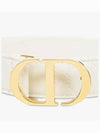 30MM Montaigne Cannage Calfskin Belt Latte - DIOR - BALAAN 4