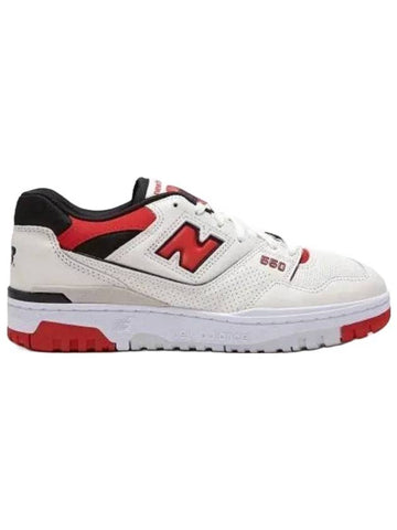 550 Lace-Up Low-Top Sneakers True Red Sea Salt - NEW BALANCE - BALAAN 1