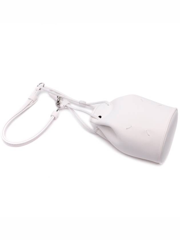 Tabi Micro Bucket Bag White - MAISON MARGIELA - BALAAN 6