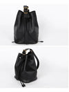 Logo Leather Bucket Bag Black - MIU MIU - BALAAN 3