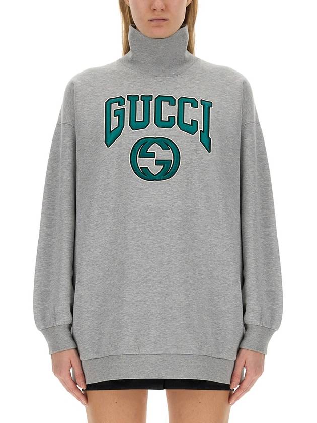 Sweater 760367XJF0Q 1192 GRAY - GUCCI - BALAAN 2