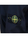 Wappen Patch Soft Shell Napping Zip Up Jacket Black - STONE ISLAND - BALAAN 5