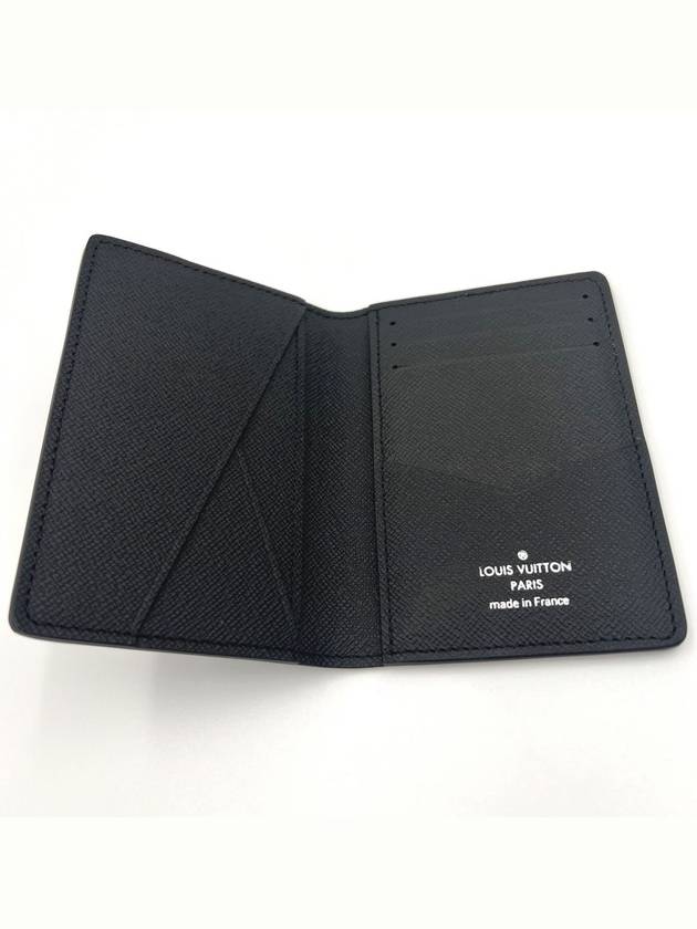 Pocket Organizer Monogram Card Wallet Black - LOUIS VUITTON - BALAAN 5