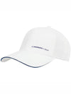 Sunny Logo Print Polyester Twill Ball Cap White - J.LINDEBERG - BALAAN 2