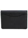 Gancini Calfskin Card Wallet Black - SALVATORE FERRAGAMO - BALAAN 5