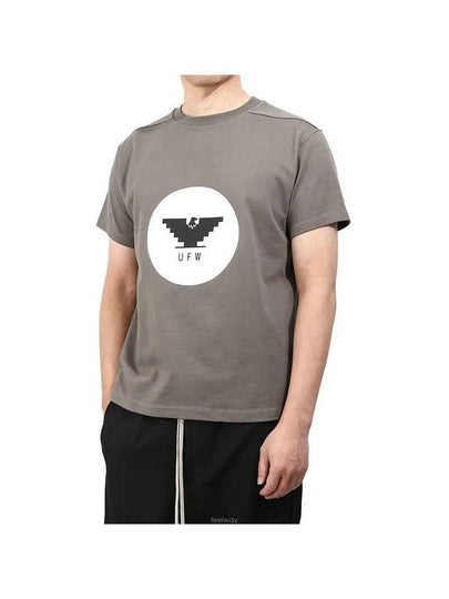 Level Crew Neck Cotton Short Sleeve T-Shirt Dust - RICK OWENS - BALAAN 2