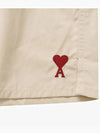 HUN005 CO0074 271 De Coeur Small Heart Logo Cotton Poplin Boxer Men s Underwear - AMI - BALAAN 4