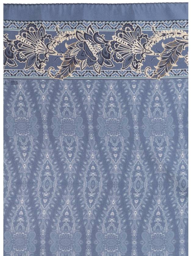 Etro Silk Pocket Square, Men's, Blue - ETRO - BALAAN 4