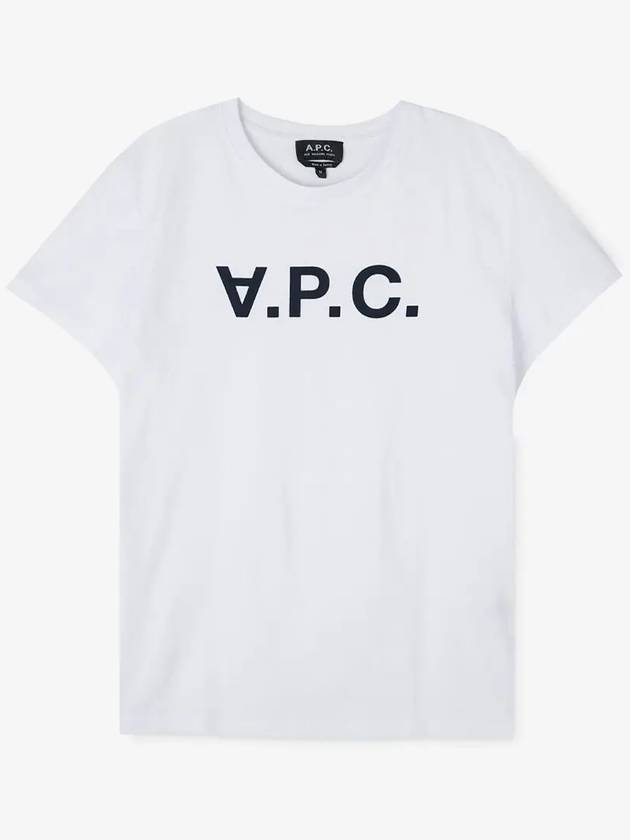 VPC Logo Short Sleeve T-Shirt White - A.P.C. - BALAAN 3