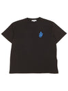 Anchor Patch Cotton Short Sleeve T-Shirt  Black - JW ANDERSON - BALAAN 2