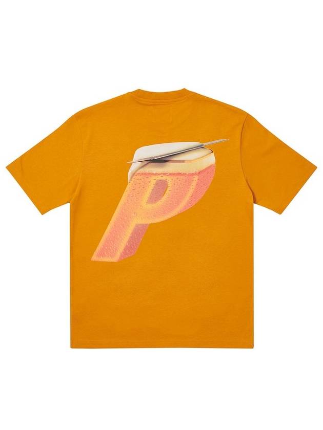 x Stella Artois P Scheme TShirt Gold - PALACE - BALAAN 1